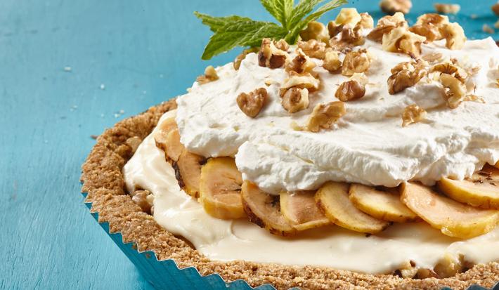 Pie de Plátano y Leche Condensada