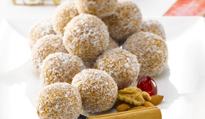 Cocadas de Galletas con Manjar